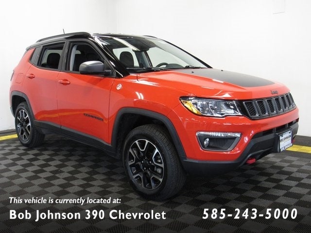 2021 Jeep Compass Trailhawk 4WD WITH APPLE CARPLAY/ ANDROID AUTO!